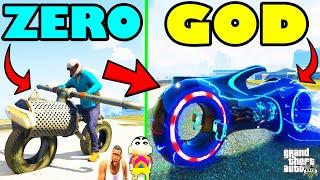 Franklin Upgrading ZERO To GOD SUPER BIKE in GTA 5 | SHINCHAN and CHOP