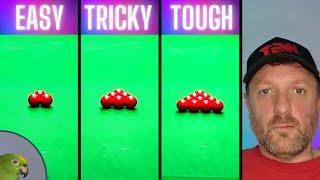 Snooker practice routine BEGINNER 2 EXPERT Red Triangles