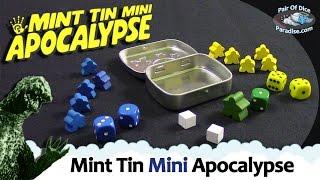 Mint Tin Mini Apocalypse Overview