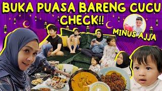 CUCU NGUMPUL, ALHAMDULILLAH MAMA RIETA BISA BUKA PUASA BARENG CUCU.. KURANG RAYYANZA AJA NIH!!