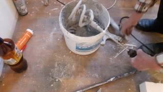 Как клеить гипрок к стене. How to glue drywall to the wall