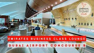 Emirates Business Class Lounge in Dubai Airport (Terminal 3, Concourse B)