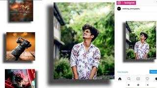 Instagram 3d Shadow Photo Editing | Shadow Behind The Image | Picsart Photo Editing Toturial