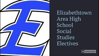 EAHS Social Studies Electives