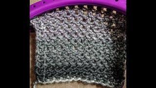 Free Flowing Stitch for Scarves Shawls Cowls and Blankets Loom Knit