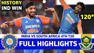 India Vs South Africa 4th T20 Match Full Highlights 2024 | IND VS SA