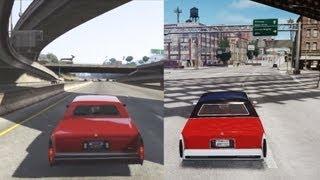 GTA V vs GTA IV [ENB Graphic Mod]