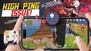 Fix Genshin Impact High Ping on iPhone | Reduce High Ping in Genshin Impact on mobile