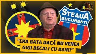 Dumitru Dragomir, POZITIE IN FORTA in RAZBOIUL FCSB - Steaua: “EU I-AM DAT STEAUA LUI GIGI”