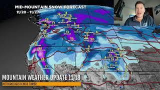 PM Mountain Weather Update 11/18, Meteorologist Chris Tomer