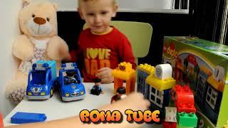 Распаковываем Лего Дупло Полицейский участок / LEGO DUPLO /  Игрушки для детей 2 лет