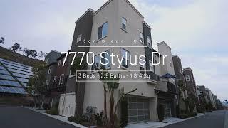 Civita Townhomes in Mission Valley- 7770 Stylus Dr