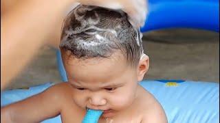 Fun  and Easy Hair Washing for Kids!  #kidslearningvideos