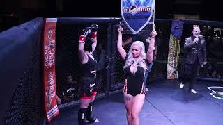 VICTORIA CRAMP VS CAITLIN PHILLIPS 135 LB K1 RAGE IN THE CAGE 18