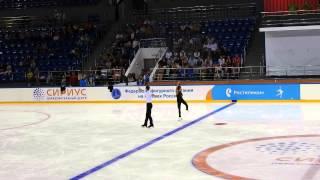 Ksenia Stolbova Fedor Klimov SP Russian Open Skates 2015  1080p 60fps