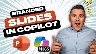 Use organization branded templates in PowerPoint Copilot
