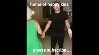 #shorts.mother and son kiss Daniel lie dance#challenge#