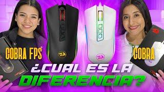 MOUSE COBRA VS MOUSE COBRA FPS️ | REDRAGON, CUAL CREES QUE ES MEJOR ? 