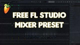 [FREE] Mixer Presets FL Studio 20 (808s, Drill, Trap, Drums + More)