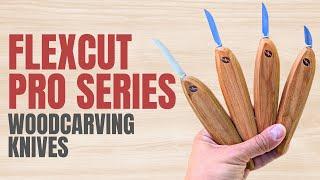 Flexcut Pro Series - Woodcarving Knife Overview