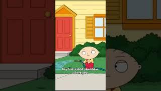 Family guy - Stewie helps Cleveland with outfit