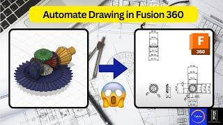 Automate Drawing / Drafting in Fusion 360 |Consistency, Generating, Streamline, Demonstrates,Scripts