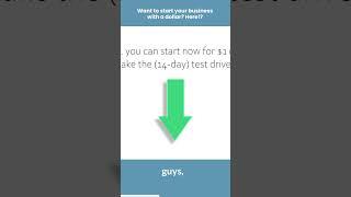 Want to start your business with a dollar here!