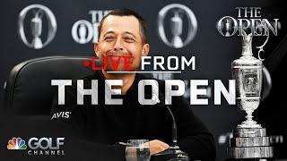 Xander Schauffele: 'Incredible feeling' to win The Open | Live From The Open | Golf Channel