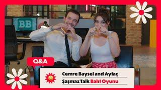 Cemre Baysel and Aytaç Şaşmaz Talk 'Baht Oyunu,' First Love Theories & More | Dizilah