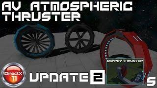 SpaceEngineers AV Thrusters Update 2 Osprey