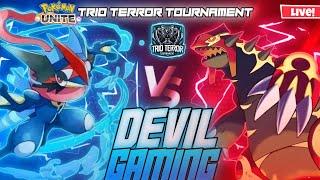 PU Trio Terror Tournament DAY 2 | Pokemon UNITE | Devil Gaming