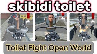 Toilet Fight Open World Gameplay