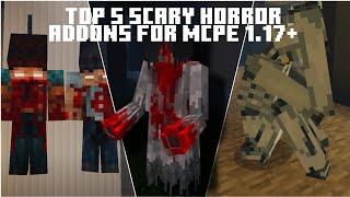 Top 5 Scary Horror Addons/Mods  For Minecraft PE 1.17+