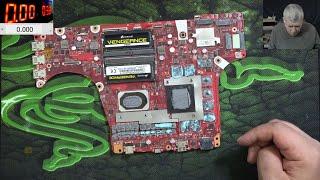 ASUS ROG strix G17 - Coming on with no picture, customer said the laptop died after a bios update