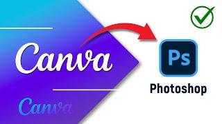  How to Export Canva to PSD | Canva to Photoshop | Retain layers and effects (2024)