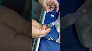 Im injection vlog video