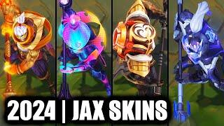 ALL JAX SKINS SPOTLIGHT 2024 | League of Legends