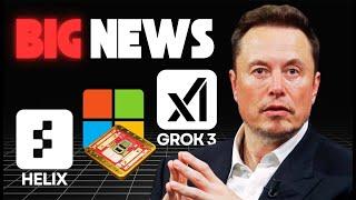 MAJOR Tech Revolutions in JUST One Week: Grok 3 AI, Microsoft's Quantum Chip & Figure Helix AI