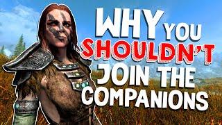 Why you SHOULDN'T join the Companions | Hardest Decisions in Skyrim | Elder Scrolls Lore