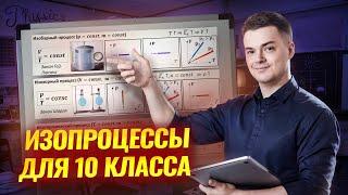 Изопроцессы для 10 класса I Физика ЕГЭ 2025 I Умскул