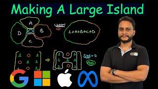 Making A Large Island | Leetcode 827