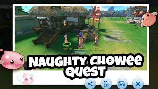 Naughty Chowee : Find Chowee Who is hiding in the room Quest | Ragnarok Mobile Guide