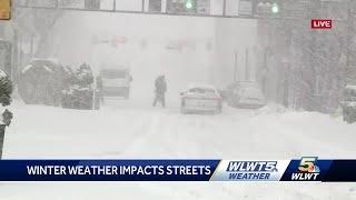 Winter weather making travel dangerous, near-impossible