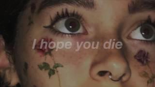 Molly Nilsson // I Hope You Die (LYRICS)