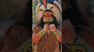 The Pataxó performing the iconic Alex Pereira entrance #alexpereira #ufc #ufc303 #poatan #mma