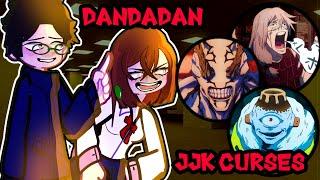 DanDaDan  reacts to JJK CURSES  ️Gacha 2 DanDaDan reacts to Jujutsu Kaisen