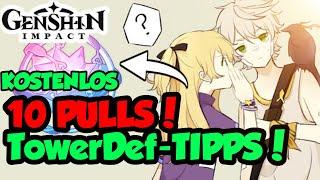 Genshin Impact Deusch | KOSTENLOS 10 Gebete! | Tower Defence Event Tipps Tricks Guide