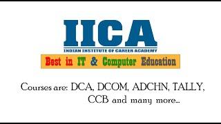 IICA Welcome tone