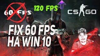 CS GO НА НОУТБУКЕ 60 FPS WINDOWS10 КАК ИСПРАВИТЬ?