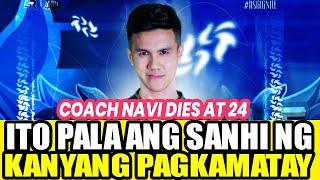 MOBILE LEGENDS: BANG BANG PLAYER COACH NAVI DIE TO SOON AT 24